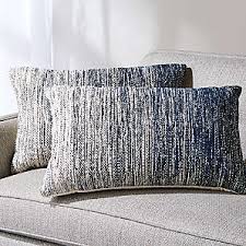 The navy blue elevated pet bed elevated pet bed by petmaker is a comfortable and practical sleeping solution for your furry friend.lightweight and portable with a carrying case included, this raised pet bed is a travel friendly option. Blue Throw Pillows Crate And Barrel