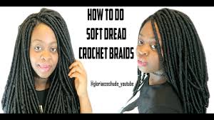 The lady miqo model has a decent dreads hairstyle, but the men don't and it's frustrating make racial hairstyles available/compatible with everyone. Diy How To Do Soft Dread Crochet Braids Tutorial Gloriaezechude Youtube