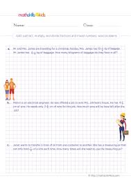 How can i teach multiplication & division word problems? Mixed Operations Math Worksheets Pdf For Grade 5 Multi Step Word Problems 5th Grade Worksheets