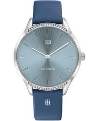 Tommy Hilfiger Women S Blue Leather Strap Watch 36mm Created For Macy S Modesens In 2020 Tommy Hilfiger Tommy Hilfiger Women Tommy Hilfiger Fashion