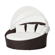 Canape Rond De Jardin Pulau Polyrotin Textile Home24 Fr Canape Rond Mobilier De Salon Deco Chambre Adolescent