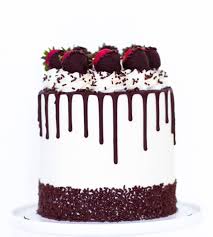 These Cakes Are Probably The Good In The World Frostedfujicakes Drip Cake Strawberry Cake Sprinkles Sprinkle Cake Chocolate Dipp Tortas Redondas Postres Para Mesa De Dulces Receta Brownie De Chocolate