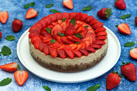 Recette cheesecake aux fraises : Cheesecake Aux Fraises Amandine Cooking