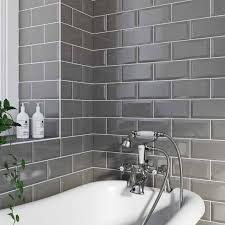 Use as a backsplash tile in bathrooms, kitchens, over wet bars, in showers, and other areas. Metro Gris Plata Right Price Tiles