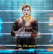 Top 30 Star Lord Middle Finger Gifs Find The Best Gif On Gfycat Nearly every member of the avengers along with the guardians of the galaxy assembled to fight thanos to keep him from capturing all six infinity stones. top 30 star lord middle finger gifs