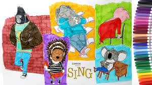 344x709 johnny gorilla of sing coloring pages 1024x1400 print sing exclusive coloring coloring pages projects to try 1750x1080 sing coloring pages movie printables and activity sheets cool Sing Coloring Pages How To Color Buster Johnny Gunter Mike Ash Meena Speed Coloring Tutorial Youtube