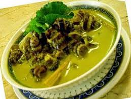 Siput sedut masak lemak resepi cepat dan mudah. Resepi Gulai Lemak Siput Sedut