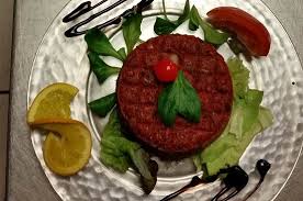 beef tartar picture of restaurant bahnhof bauma tripadvisor