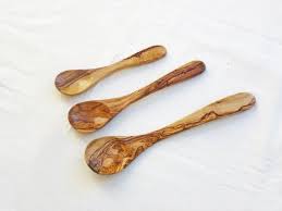 Olive Wood Spoon Set By Tunisiahandmade Wood Spoon Olive Wood Utensils Olive Wood