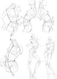 This is just part of the first assignment. The Upper Body Figure Drawing Martel Fashion