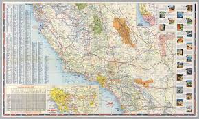 South Half Road Map Of California David Rumsey Historical