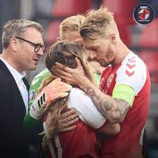 Yıldız futbolcunun eşi sabrina kvist jensen o anlarda gözyaşlarını tutamadı. Rhyihabqewm8om