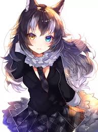 Being a werewolf he also has the ability to transform into a. Anime Wolf Girl With Black Hair Posted By Zoey Sellers