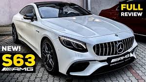 2020 Mercedes Amg S63 Coupe V8 New Full Review Brutal Sound S Class 4mat Mercedes Amg Mercedes Amg