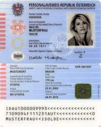 Do not use spaces when entering your passport number, even if they appear in your actual passport (see example below). Austrian Identity Card Wikipedia