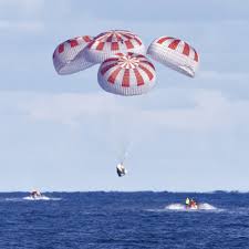 Spacex dragon crew head to space station. Spacex Dragon