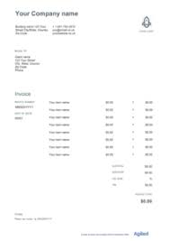 To help your profession as freelance dj, we provide several examples of invoice models that you can edit and print. Editable Dj Invoice Template Agiled Free Download