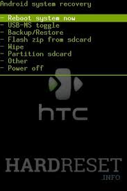 After that, select boot to recovery mode option. Recovery Mode Htc Wildfire S How To Hardreset Info