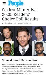 Jensen ackles from the big picture: King Ackles On Twitter People S Sexiest Man Alive 2020 Sexiest Small Screen Star Jensenackles Https T Co 0tisn7rfj2