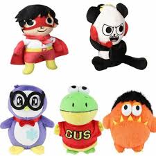 Free download high quality cartoons. Ryan Toys Review Plush Toys Ryan S World Moe Dinosaur Panda Penguin Stuffed Doll Ebay