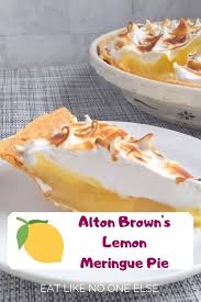 I went to alton brown for his sugar cookie recipe and the dough worked beautifully! Alton Brown S Lemon Meringue Pie Eat Like No One Else