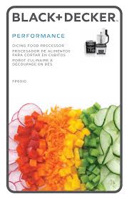 Black And Decker Food Processor Manual Fp6010 Black Decker Fp6010 User Manual Manualzz