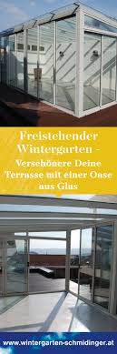 Freistehender Wintergarten In Grau Alu Glas Wintergarten Terrasse Garten