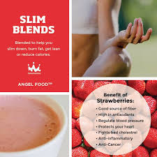 Angel food cake is a low fat cake recipe made mostly from egg whites, cake flour, and sugar. A Customer Favorite The Angel Food Smoothie Is A Perfect Blend For Keeping You On Track With Your Health Smoothie King Slim Smoothies Smoothie King Angel Food