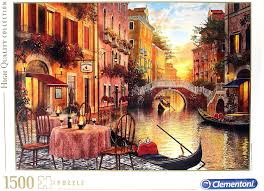 Buy jigsaw puzzles for the avid collector or for some fun! Clementoni Venezia Painting 1500 Piece Jigsaw Puzzle I Love Puzzles