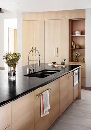 For example a darker wood like ebony, mahogany or cherry is. Modern Natural Wood Kitchen Cabinets Anipinan Kitchen
