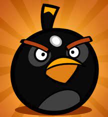 How To Draw The Bomb Bird Angry Birds Bird Drawings Angry Birds Angry Bird