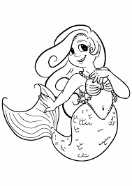 You can give the images to color from the lower level of difficultly and detail to the higher as their skills are increasing. 18 Mermaid Coloring Pages Coloring Pages