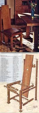 Robie House Chair Plans Furniture Plans And Projects Woodarchivist Com Building Furniture Furniture Projects Craftsman Furniture