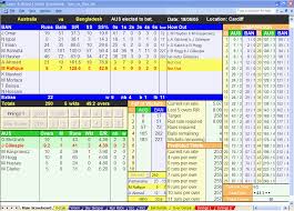 Cricket Score Chart Book