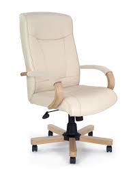 Furniwell recliner chair massage leather living room chair home theater seating heated overstuffed single sofa 360° swivel and rocking (brown). Office Chair Cream Leather Troon Executive Chair 4750atg Lcm 121 Office Furniture