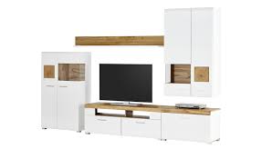 Sehen sie sich das wohnwand angebot bei mobel kraft aus dem aktuellen prospekt an. Wohnwand Weiss Eiche Altholz Nachbildung Mobel Kraft