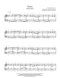 Phillips first performed the song on the season's final performance night on may 22, 2012, and then again on the finale after he was declared the winner. Home By Phillip Phillips Piano Sheet Music Rookie Level