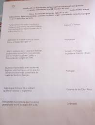 Historia grado 6° generación primaria Cuadernillo De Actividades De La Programacion Televisiva De Primaria6 Grado Semana Del 24 Al 28 De Brainly Lat