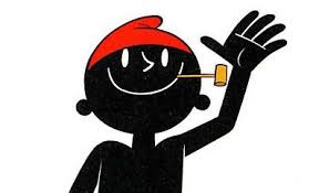 Resultado de imagem para saci pererê olha no muro