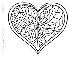 Here is the coloring page of a beautiful princess celebrating valentine's day. Heart Coloring Pages For Valentine S Day Heart Coloring Pages Heart Art Projects Coloring Pages
