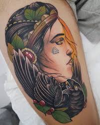 Positive Tattoos By Yeray Perez In 2020 New School Tattoo Tattoos School Tattoo