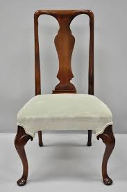Vintage Hickory Chair Company Queen Anne Style Mahogany Dining Chairs Set Of 4 Dining Chairs Hickory Chair Dining Chair Set