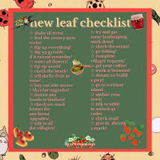 More cheats, codes, tips and tricks for animal crossing: As Promised A Cottagecore Checklist Free To Use But An Upvote Would Be Appreciated Animalcrossingnewleaf