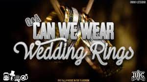 The Israelites Can We Wear Wedding Rings Youtube