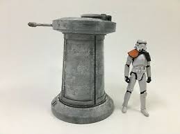 Quick look at my star wars black series 6 inch figure hoth echo base diorama with the wampa cave from empire strikes back. Custom Laser Turret For 1 18 Scale 3 75 Figures Star Wars Hoth Diorama Part Ebay