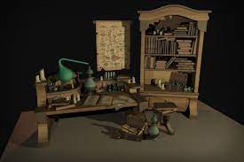 Alchemist Lab Lisa Bekkeheien Johannessen On Artstation At Https Www Artstation Com Artwork 8z8am Alchemist Environment Design Lisa