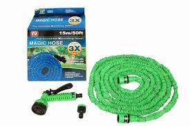 Expands up to three times of its length. The Hose That Grows To 50 Ft As Seen On Tv Expandable Hose Damage Box Other Garden Watering Equipment Yard Garden Outdoor Living Items
