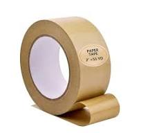 Kraft Paper Tape Self Adhesive,2" X55Yd,Brown Paper Tape, Biodegradable  Brown Pa