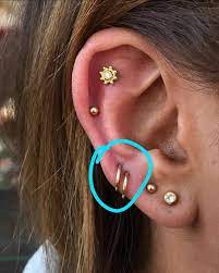 Would These Circled Piercings Require Studs To Heal Or Are Rings Acceptable Cool Ear Piercings Earings Piercings Piercings