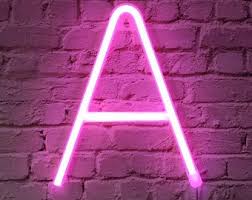 Led Letters Etsy